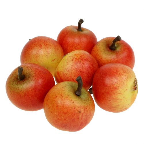 Konstgjorda fruktäpplen Cox 3,5cm 24p