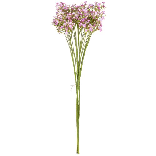Artikel Konstgjord gypsophila gipsört i lila L68cm 4 st