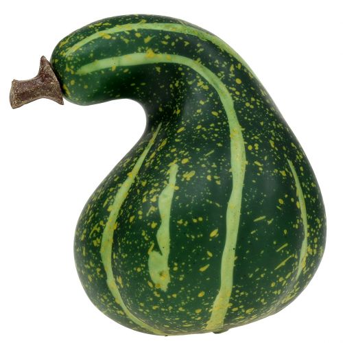 Floristik24 Konstgjord dekorativ pumpa mörkgrön 11cm 6 st