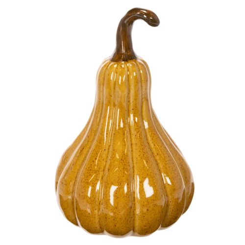 Dekorativ pumpa för bordsdekoration Halloween 18cm