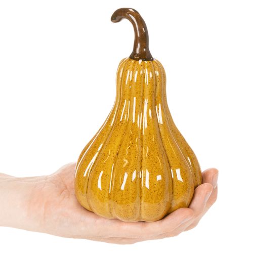 Dekorativ pumpa för bordsdekoration Halloween 18cm | Floristik24.se