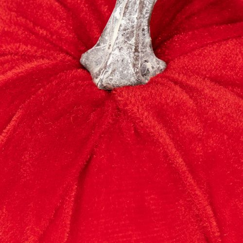 Tygpumpa som bordsdekoration, höstdekoration, 13 cm, 3 stycken | Floristik24.se
