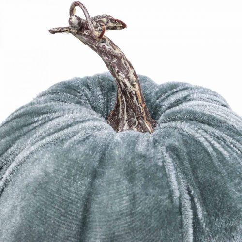Artikel Pumpa dekoration höst beige grå flockad H11cm Ø12cm 3 st