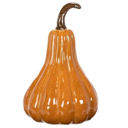 Keramisk pumpa höstbordsdekoration 26cm | Floristik24.se