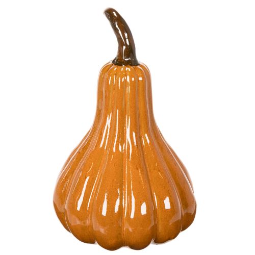 Keramisk pumpa höstbordsdekoration 26cm | Floristik24.se