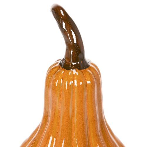 Keramisk pumpa höstbordsdekoration 26cm | Floristik24.se