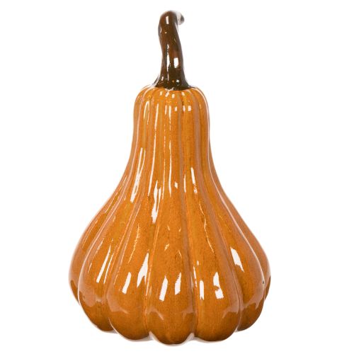 Keramisk pumpa höstbordsdekoration 26cm | Floristik24.se