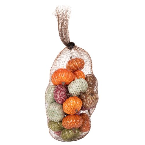 Minipumpadekorationset, höst- och halloweendekorationer, blandade färger, 4 cm, 24 delar | Floristik24.se