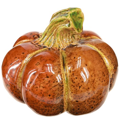Artikel Pumpor keramik höstdekoration brun orange 10/13cm 2 st