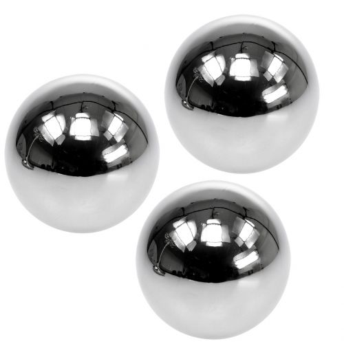 Floristik24 Rostfria kulor dekoration Ø8cm 6 st