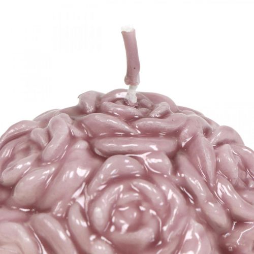 Artikel Bollljusrosor Runt ljus rosa ljusdekoration Ø7cm