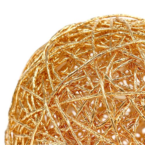 Floristik24 Bollar för att dekorera guld Ø15cm