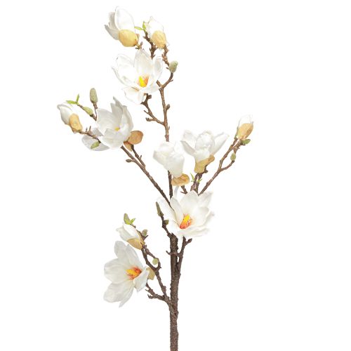 Artikel Konstgjorda blomma Magnolia grenblommor Ø2–10cm Kräm L105cm