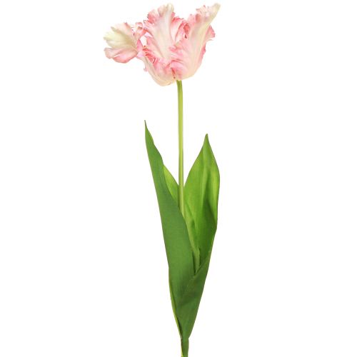Artikel Konstgjord blomma papegoja tulpan konstgjord tulpan rosa 69cm