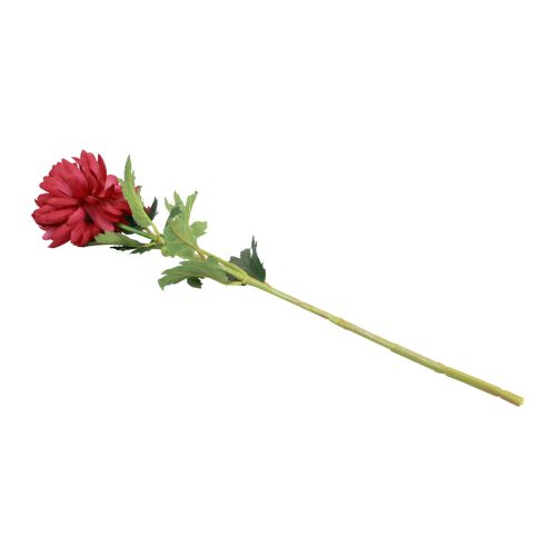 Artikel Konstgjorda blommor dekorativa dahlior konstgjorda blommor Bordeaux 61cm