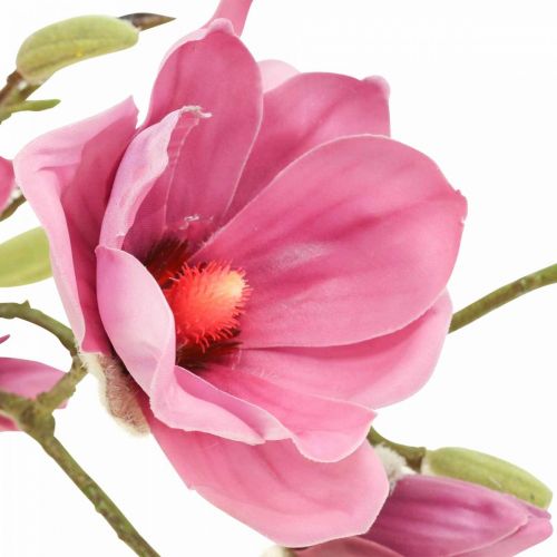 Artikel Konstgjord blommagnoliagren, magnolia rosa rosa 92cm