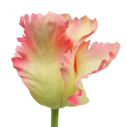 Artikel Konstgjord blomma, papegojtulpan rosa, vårblomma 63cm