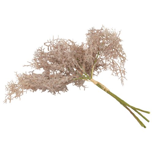 Floristik24 Konstgjorda blommor dekoration, korallgren, dekorativa grenar vit brun 40cm 4 stycken