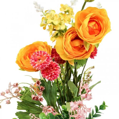 Floristik24 Konstgjord bukett Konstgjorda rosor Ängsblommor 59cm