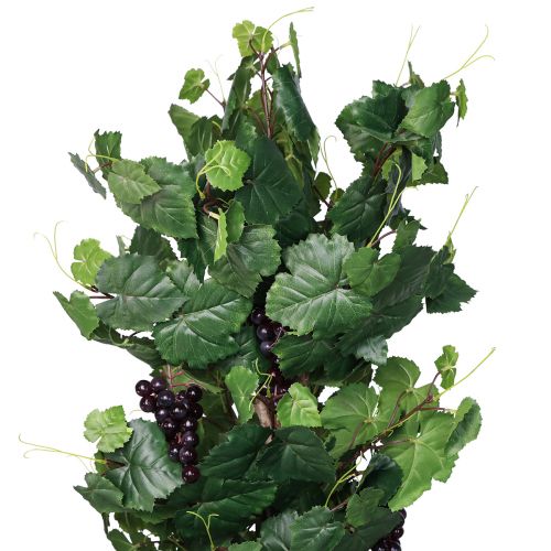 Artikel Konstgjord växt i kruka Konstgjord ranka med druvor H120cm