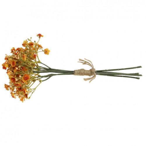 Artikel Gypsophila konstgjorda blommor gipsört apelsin L30cm 6 stycken i ett gäng