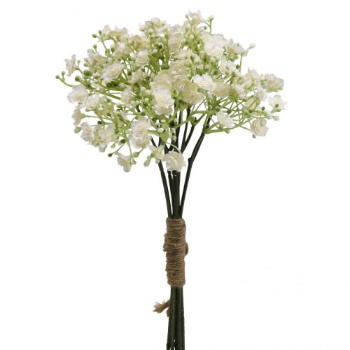 Floristik24 Gypsophila konstgjorda blommor gipsört vit L30cm 6 stycken i ett gäng