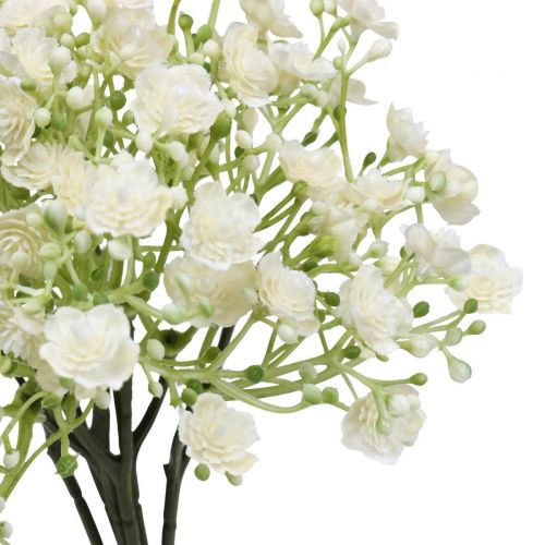 Floristik24 Gypsophila konstgjorda blommor gipsört vit L30cm 6 stycken i ett gäng