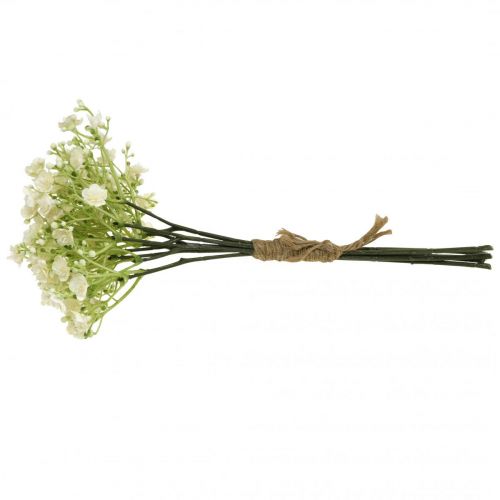 Floristik24 Gypsophila konstgjorda blommor gipsört vit L30cm 6 stycken i ett gäng