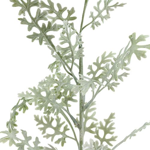 Artikel Konstgjorda växter silverblad vitgrön 40cm 6st