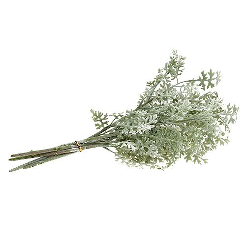 Floristik24 Konstgjorda växter silverblad vitgrön 40cm 6st