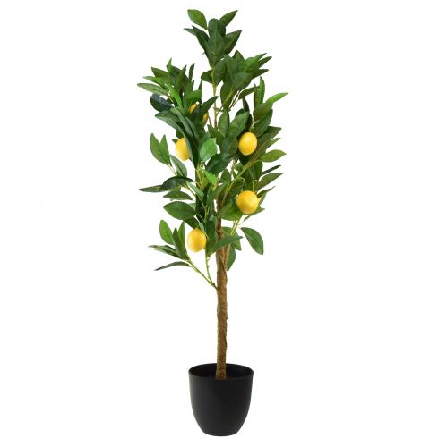 Floristik24 Konstgjorda växter Citronträd Konstgjorda krukväxt 90cm