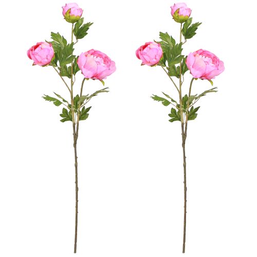 Artikel Konstgjorda Rosor Pioner Konstgjord i Rosa L80cm 2st