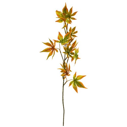 Artikel Konstgjord gren lönn orange röd deco gren höstdekoration 60cm
