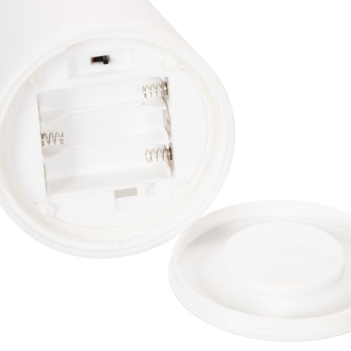 Lampa med handtag, bärbar LED-lampa för utomhus- och inomhusbruk, 22 cm, 3 stycken | Floristik24.se