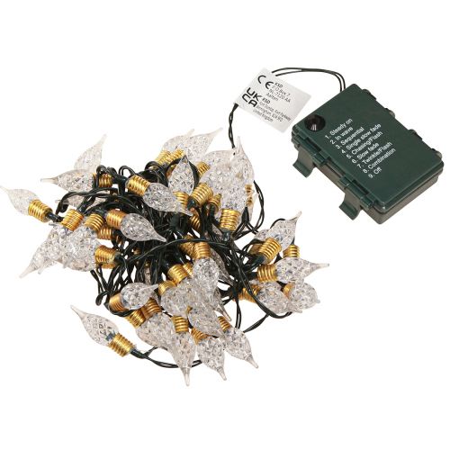 Artikel LED fairy lights med timer batteri inuti 50 LED 490cm