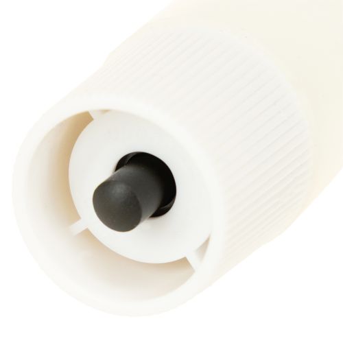 Artikel LED-ljus krämfärgad varmvit äkta vax H14,5 cm 2 st