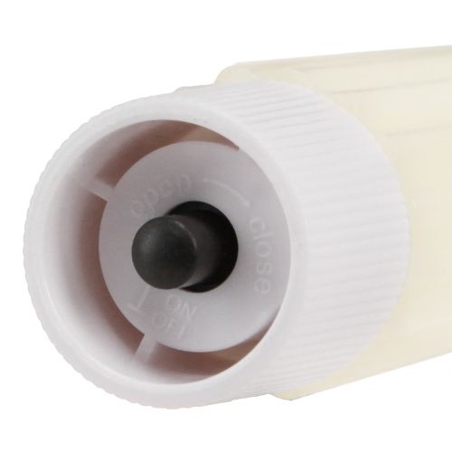 Artikel LED stickljus med timer räfflade ljus kräm 24,5cm 4 st