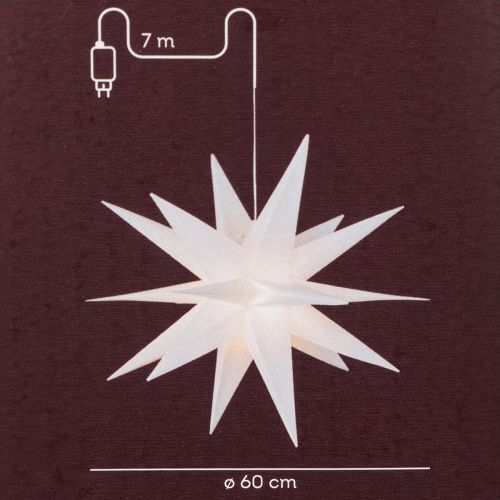 LED-stjärna Julstjärna Varmvit
