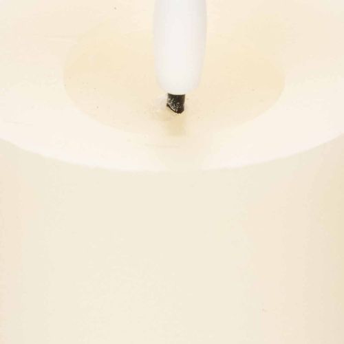 LED-blockljus av äkta vax i