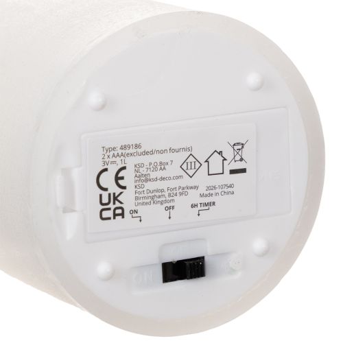 LED-blockljus, flimrande, med