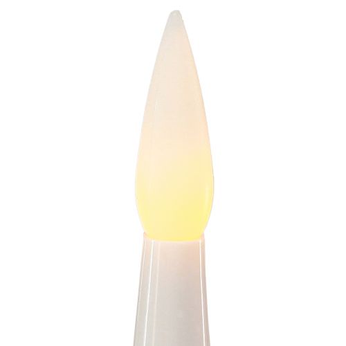 Floristik24 LED julgransljus trådlös fjärrkontroll 15,5cm 10 st