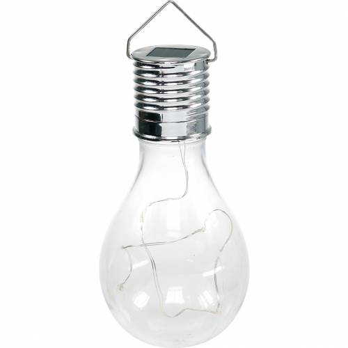 Floristik24 Trädgårdsdekoration solcells LED-lampa varmvit H15cm 5st