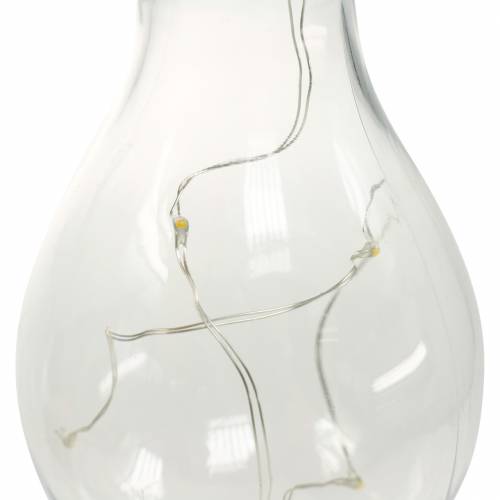 Artikel Trädgårdsdekoration solcellsdriven LED-lampa varmvit H15cm 5 st