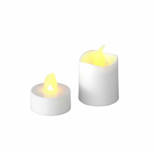 Artikel LED värmeljus värmeljus flameffekt set med 16 olika 32 batterier