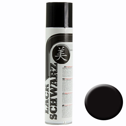 Floristik24 Färgspray svart 400ml