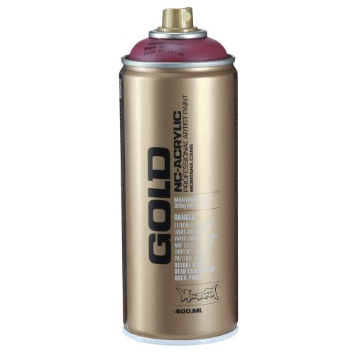 Artikel Färgspray akrylpulver rosa Montana guld sprayfärg 400ml