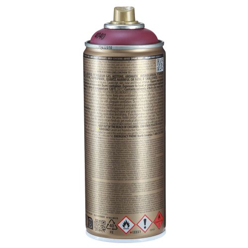 Artikel Färgspray akrylpulver rosa Montana guld sprayfärg 400ml