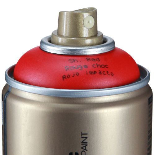 Artikel Färgspray röd Montana Gold satin matt 400ml