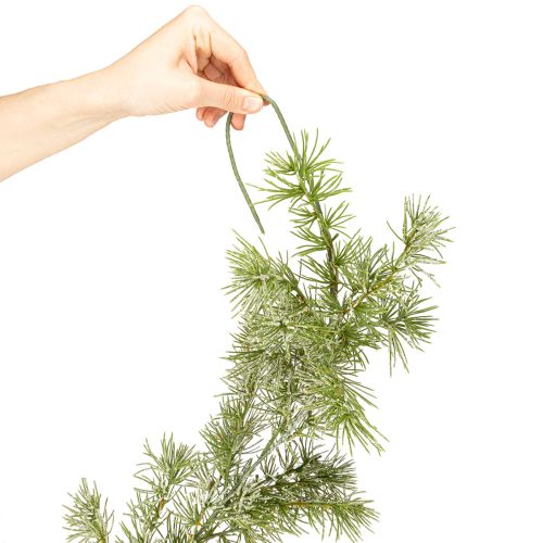 Artikel Dekorativ girlang i lärkträ för stämningsfull rumsdesign, 250 cm