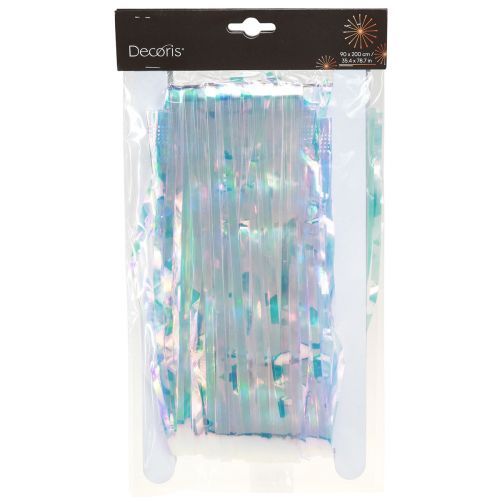 Artikel Glitter iriserande glittergardin 90×200cm 2st